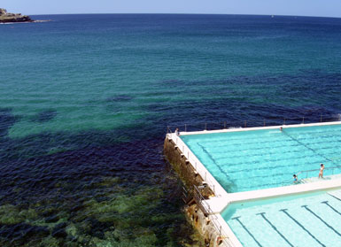 Bondi ocean and pool