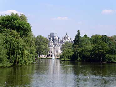 Whitehall from St James's Park