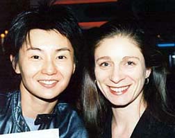 Maggie Cheung and Debbie