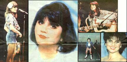 Montage of Linda Ronstadt photos