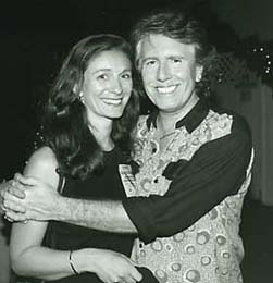 Debbie with Graham Nash in LA