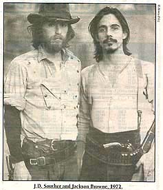 JD Souther and Jackson Browne, 1972