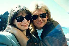 Debbie with John Farnham